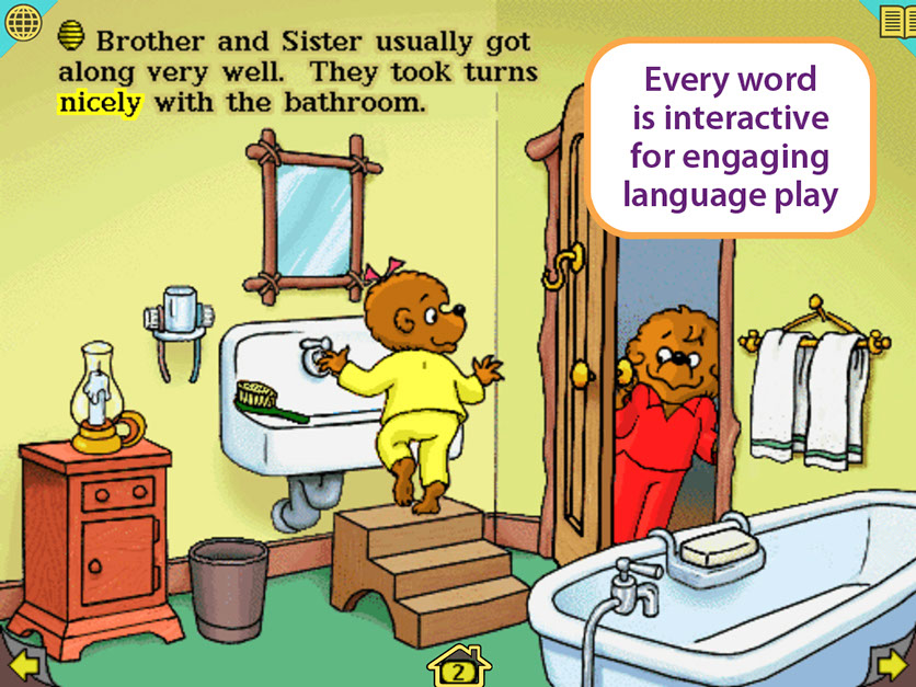 LivingBooks Berenstain Bears Get In A Fight